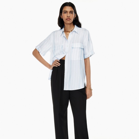Aritzia Babaton New Utility Shortsleeve Shirt - Picture 7 of 7